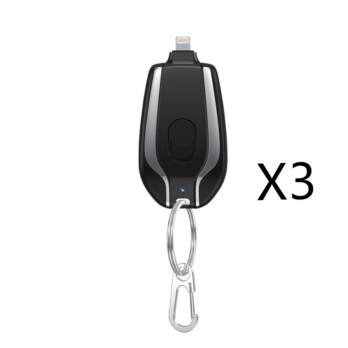 1500mAh Mini Power Emergency Pod Keychain Charger for Iphone, Adroid & Type-C Ultra-Compact Mini Battery Pack Fast Charging Backup Power Bank
Mini  Batterie externe 1500 mAh - Chaegeur porte cles Pour Iphone, Androide & Type-C