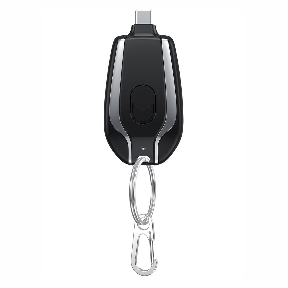 1500mAh Mini Power Emergency Pod Keychain Charger for Iphone, Adroid & Type-C Ultra-Compact Mini Battery Pack Fast Charging Backup Power Bank
Mini  Batterie externe 1500 mAh - Chaegeur porte cles Pour Iphone, Androide & Type-C