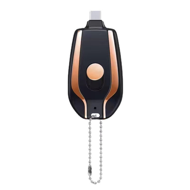 1500mAh Mini Power Emergency Pod Keychain Charger for Iphone, Adroid & Type-C Ultra-Compact Mini Battery Pack Fast Charging Backup Power Bank
Mini  Batterie externe 1500 mAh - Chaegeur porte cles Pour Iphone, Androide & Type-C
