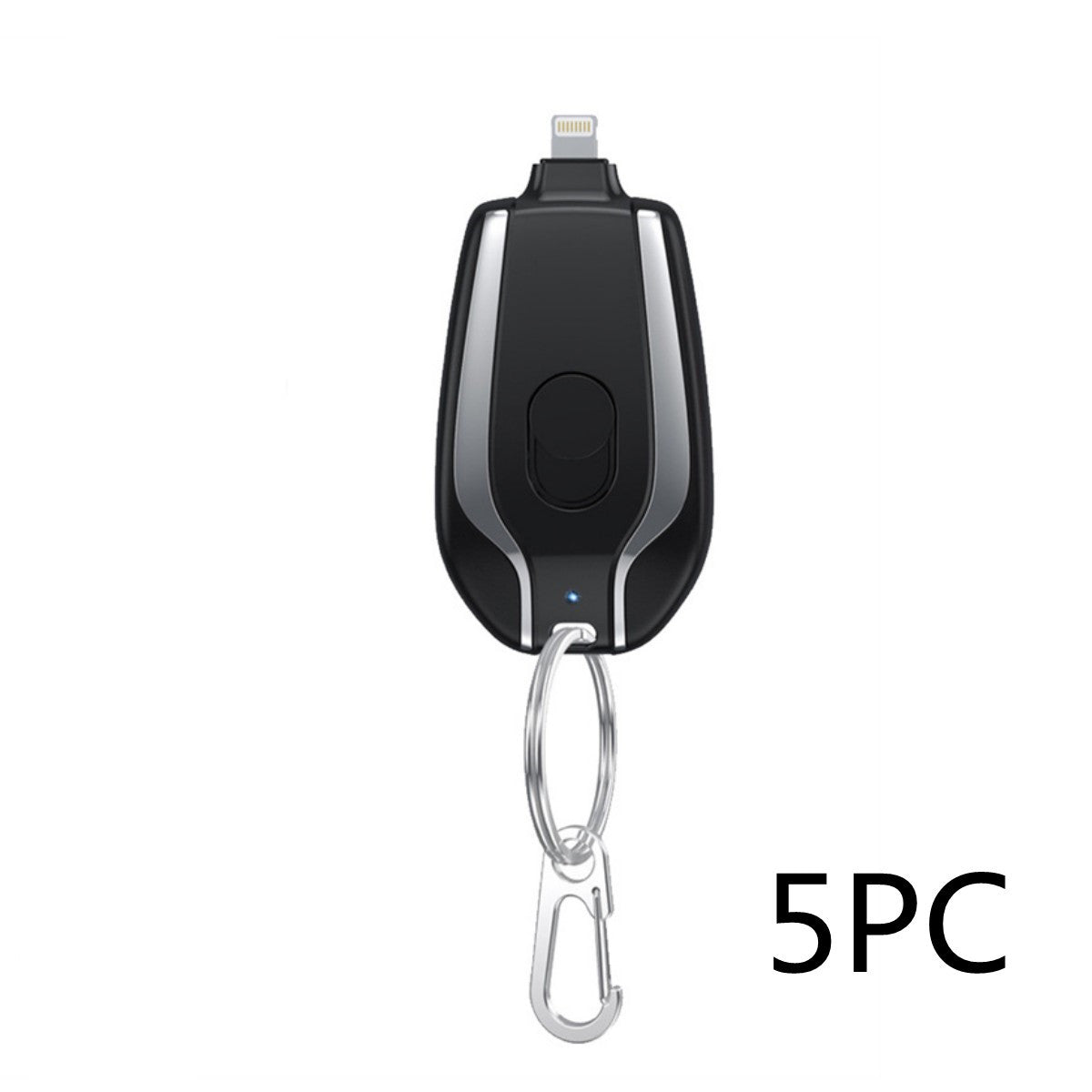 1500mAh Mini Power Emergency Pod Keychain Charger for Iphone, Adroid & Type-C Ultra-Compact Mini Battery Pack Fast Charging Backup Power Bank
Mini  Batterie externe 1500 mAh - Chaegeur porte cles Pour Iphone, Androide & Type-C